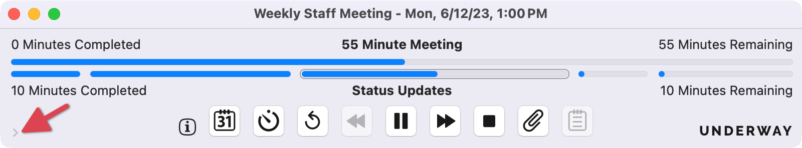 Summit Meeting Window Collapsed